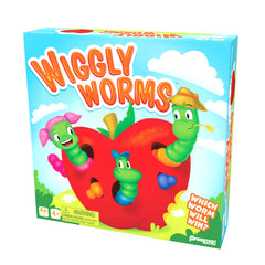 Pressman Wiggly Worms – Color Matching Memory Game for Kids