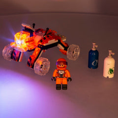 Laser Pegs Mars RH-1 Light-Up Building Set
