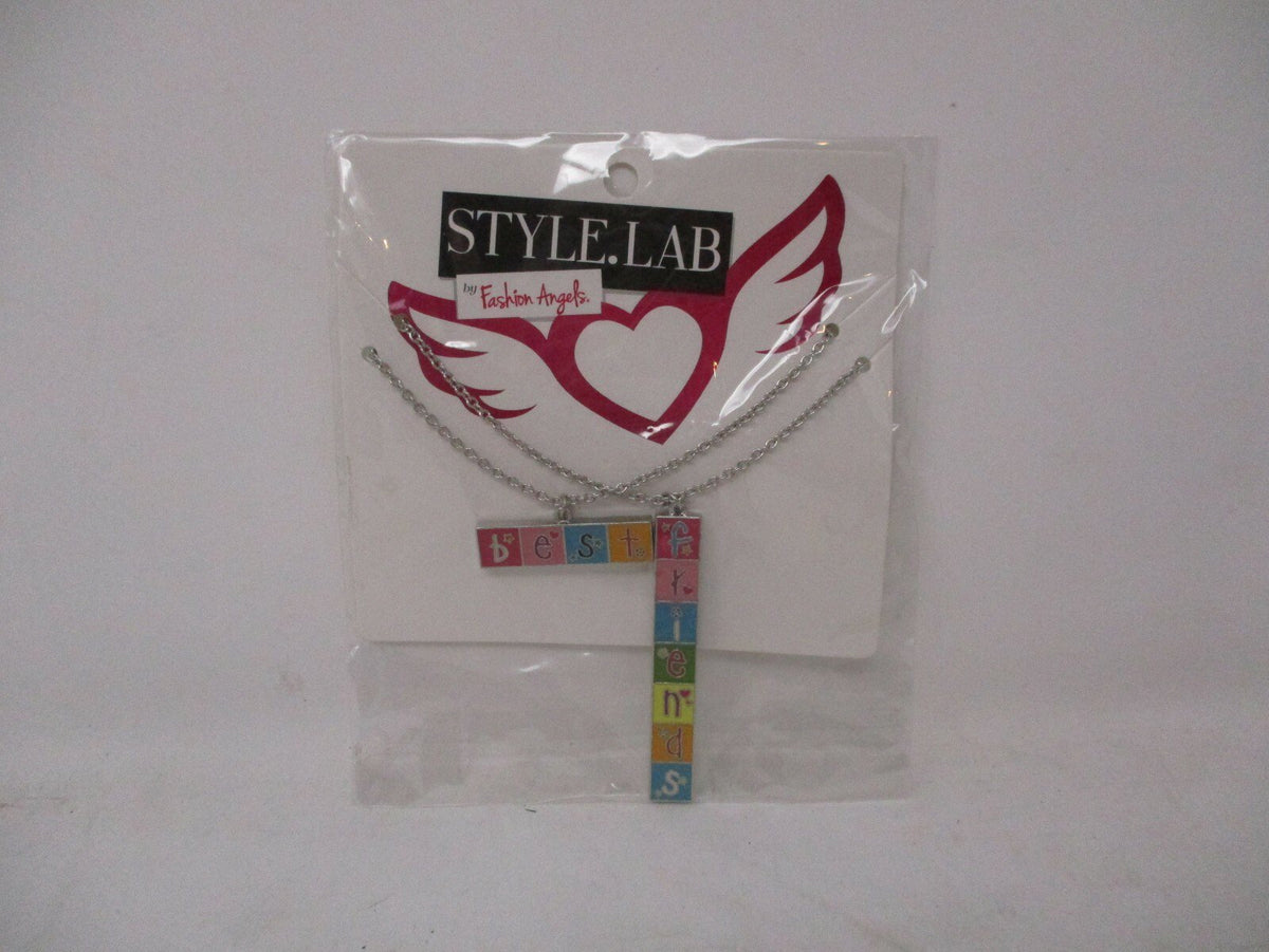 Fashion Angels Style Lab Best Friends Blocked Letter Necklaces