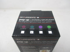 Securebrite Pop-Up COB Lantern & Spotlight – Emerald, 323 Lumens