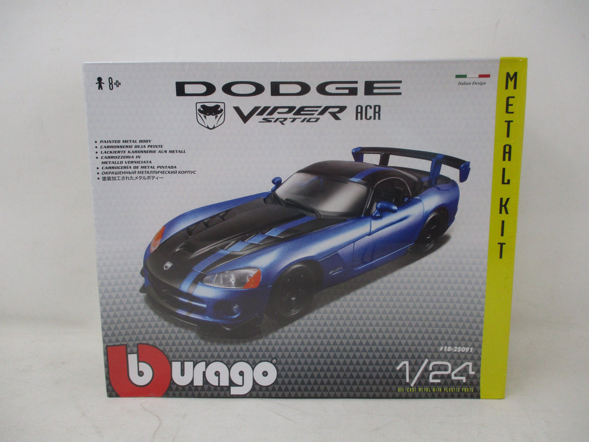 Bburago 1:24 Dodge Viper SRT10 ACR Die-Cast Metal Model Kit