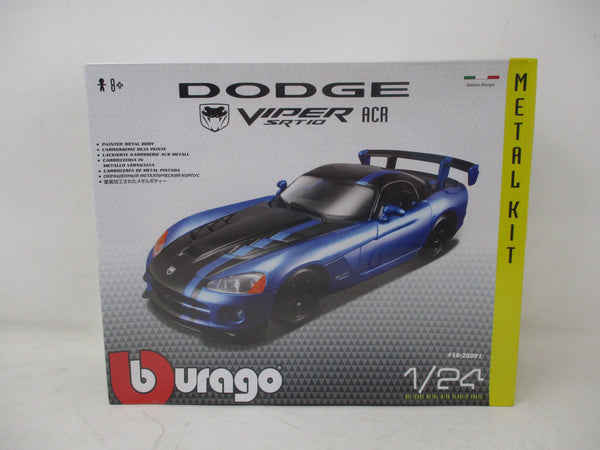 Bburago 1:24 Dodge Viper SRT10 ACR Die-Cast Metal Model Kit