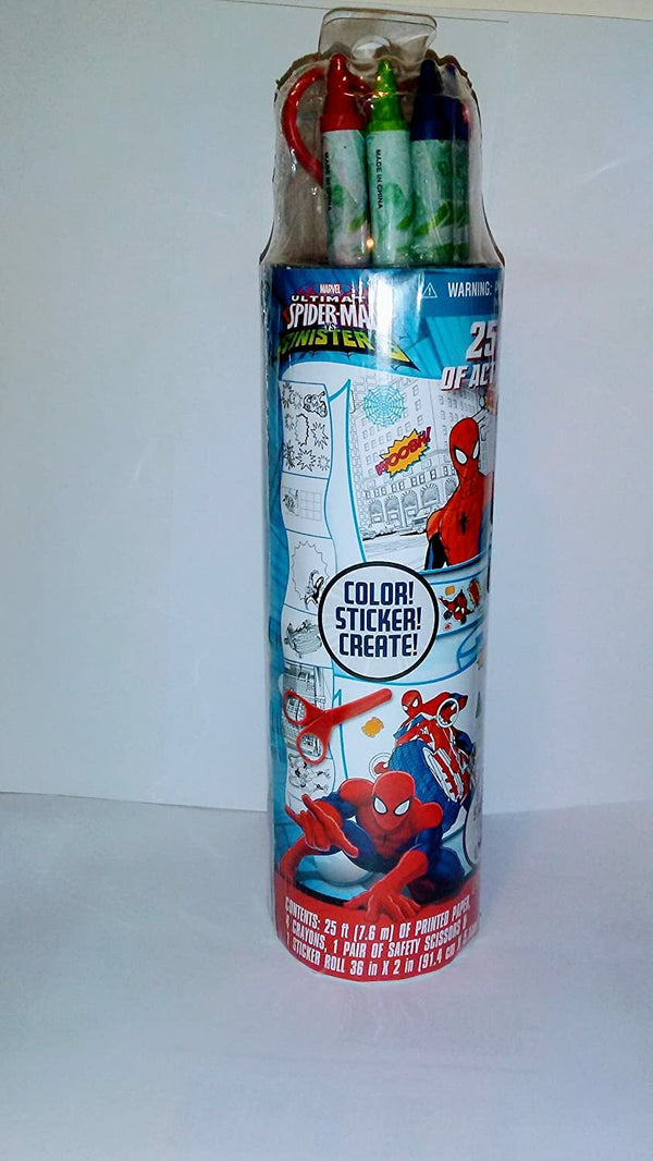 Tara Toys Marvel Spider-Man vs. Sinister 6 Activity Roll – 25 ft