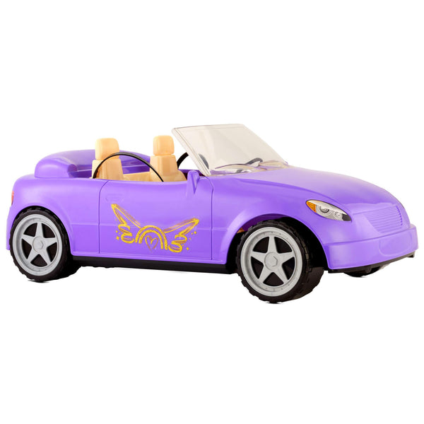 MGA Dream Ella Car Cruiser – Purple Convertible for Fashion Dolls