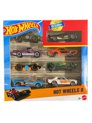 Hot Wheels 8-Pack Die-Cast Cars & Trucks with Exclusive Model
