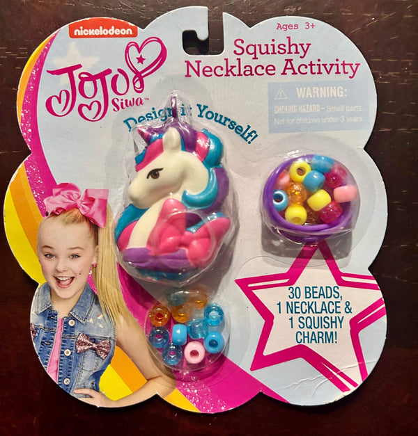 JoJo Siwa Squishy Unicorn Necklace Activity Set