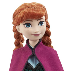 Mattel Disney Frozen Anna 11-Inch Fashion Doll with Cape & Accessories