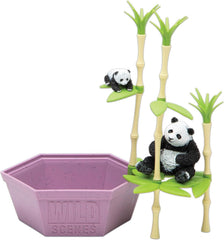PlayMonster Wild Scenes Pandas' Bamboo Forest Grow & Play Kit