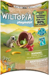 PLAYMOBIL Wonderful Planet Raccoon Figure with Learning Card