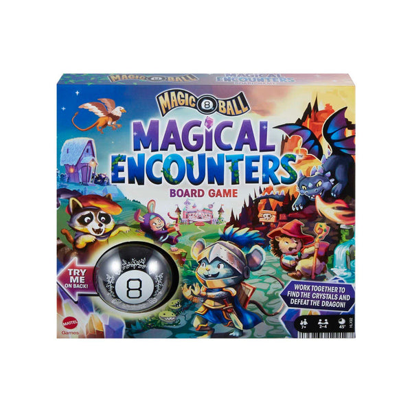 Mattel Magic 8 Ball Magical Encounters Cooperative Board Game