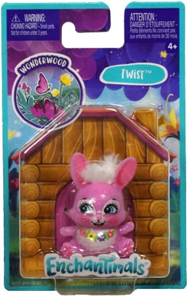 Enchantimals Glitter Twist the Bunny Animal Figure