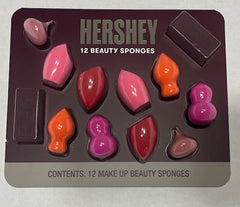 Hershey Beauty Sponges – Soft Makeup Applicators, Set of 12