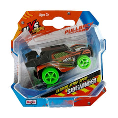 Maisto NXS Racers Pullback Nitro Speed Sidewinder Toy Car