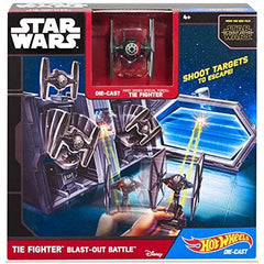 Hot Wheels Star Wars TIE Fighter Blast-Out Battle Play Set