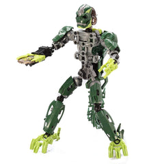 Mega Bloks Lizard Man Techbot 10" Buildable Action Figure