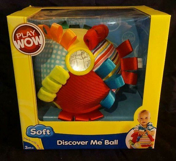 Play Wow Soft Discover Me Ball – Sensory Baby Play Ball