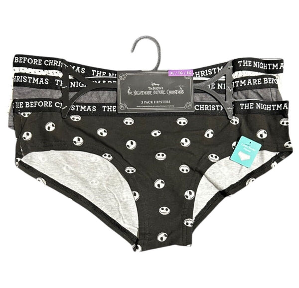 Disney The Nightmare Before Christmas Hipster Underwear 3-Pack – XL