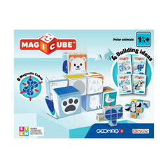 Geomag Magicube Polar Animals Magnetic Building Set, 8 Pieces