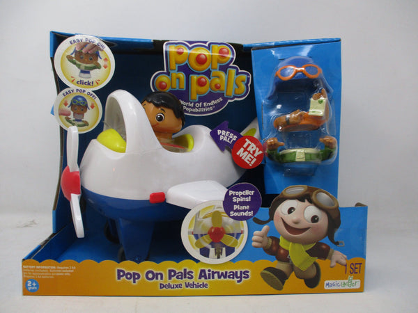 Spin Master Pop on Pals Deluxe Airplane Playset