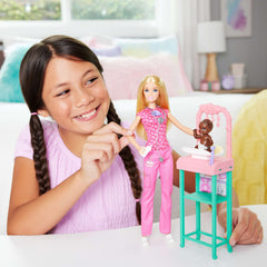 Barbie Baby Doctor Playset with Doll, Baby & Accessories