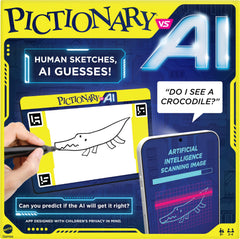 Mattel Pictionary vs. AI – Family Drawing Game with Artificial Intelligence