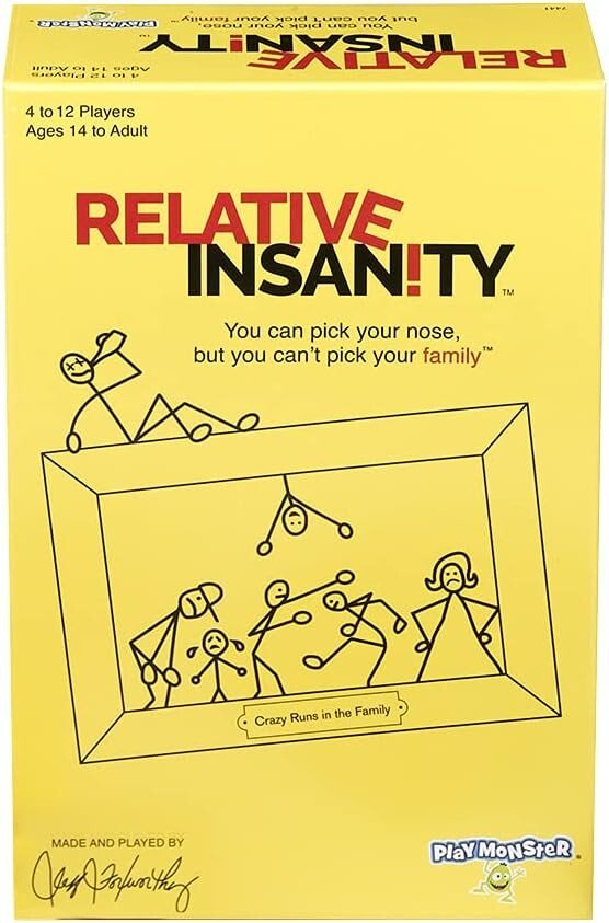 Relative Insanity Party Card Game by Jeff Foxworthy
