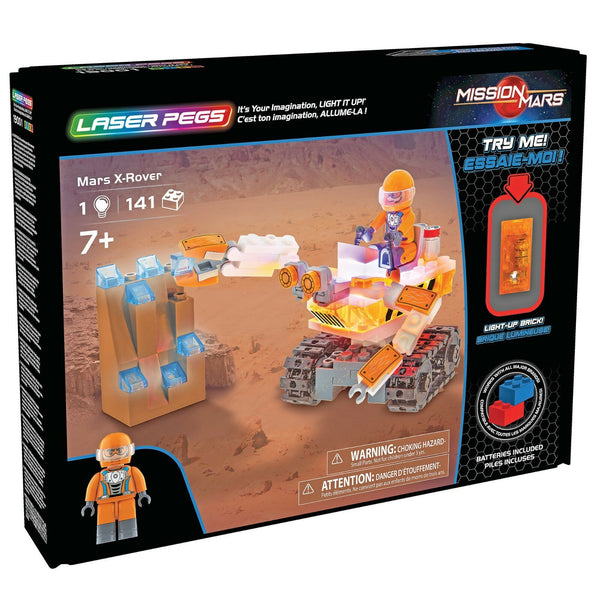 Laser Pegs Mars X-Rover Light-Up Building Set