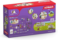 Schleich Horse Club Rider Café 97-Piece Playset with Horse & Figures