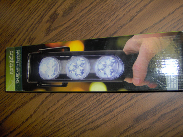 North Point 12 LED Utility Flashlight – Bright & Reliable
