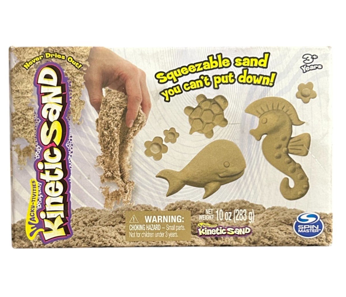 Kinetic Sand Brown – Mess-Free Sensory Sand for Kids & Adults