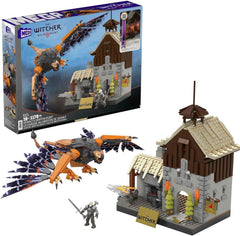 MEGA The Witcher Building Set – Corvo Bianco & Griffin 431 Pieces