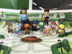 Paw Patrol My Busy Book Set with Storybook, 10 Figurines & Playmat