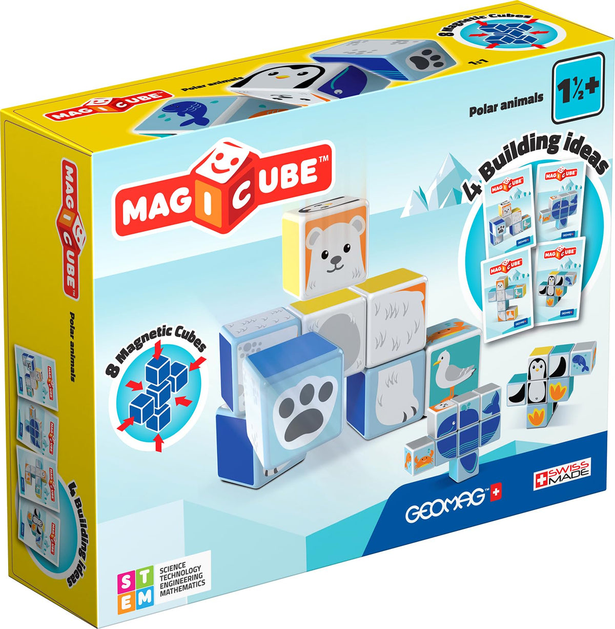 Geomag Polar Animals Magnetic Building Set for Kids