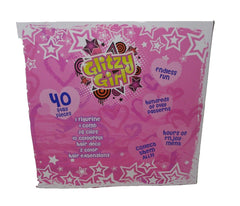 KS Toys Glitzy Girl Large Brunette Styling Head – 40 Piece Set