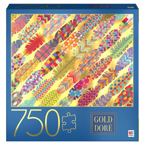 Spin Master Feathers 750-Piece Jigsaw Puzzle with Metallic Foil Accents