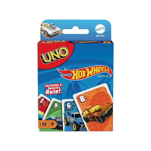 Hot Wheels UNO Card Game | 112-Card Special Edition by Mattel