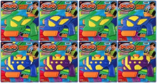 JA-RU Splash Fun Pump Shot Water Toy Party Favor Bundle
