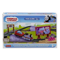 Fisher-Price Thomas & Friends Crystal Mines Metal Push-Along Engine