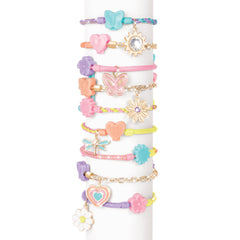 Make It Real Linked Looks 48pc DIY Bracelet & Charm Craft Kit