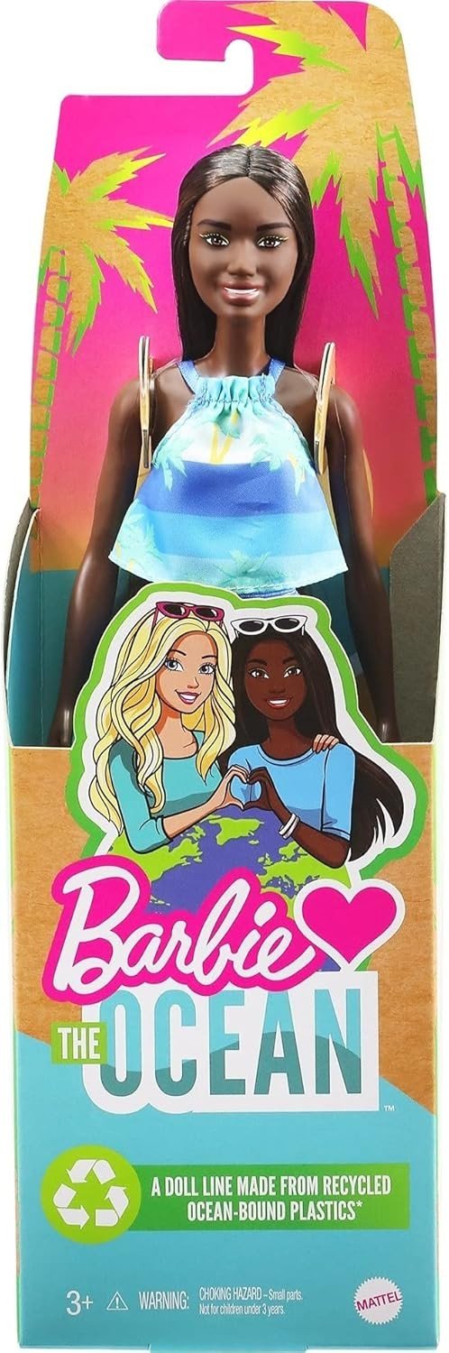 Barbie Loves The Ocean Doll – Brunette in Tropical Beach Fashion