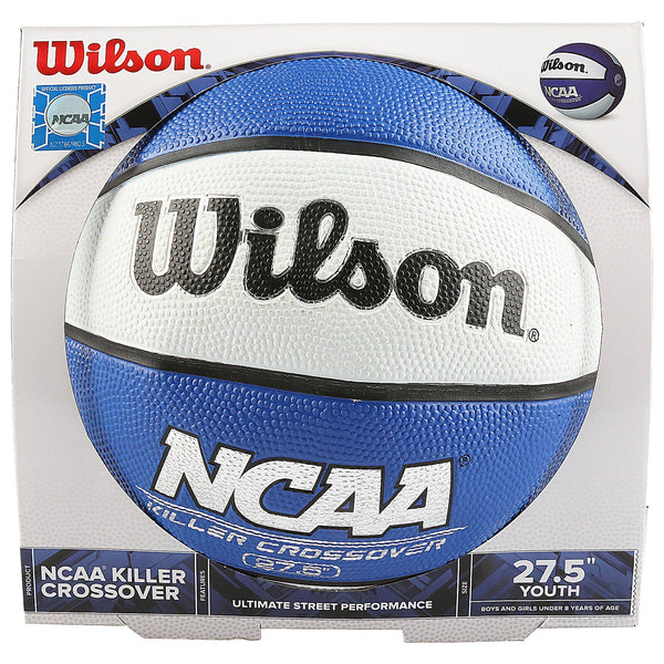 Wilson NCAA Killer Crossover 27.5" Youth Basketball – Blue