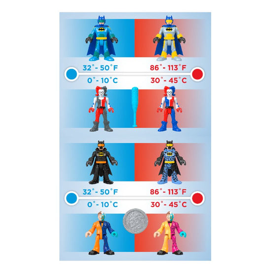 Imaginext DC Super Friends Color Changers Action Figures – Pack of 2