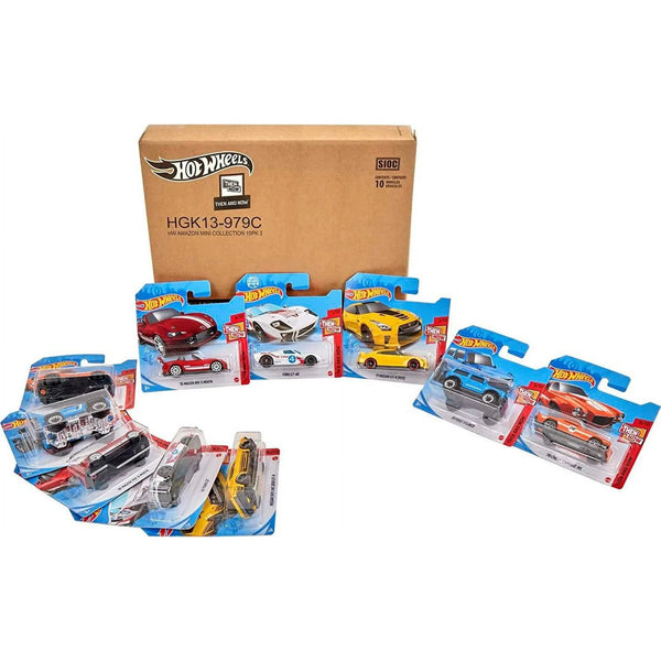 Hot Wheels Then & Now 10-Pack Die-Cast Cars & Trucks Collection