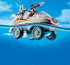 Playmobil Amphibious Truck – Land & Water Escape Vehicle Set