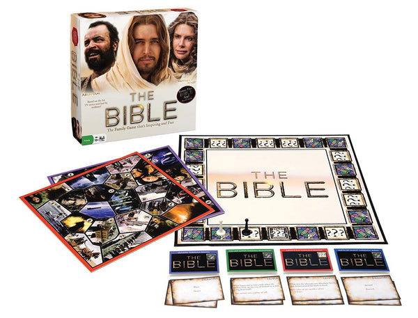 Pressman The Bible TV Miniseries Trivia & Activity Board Game