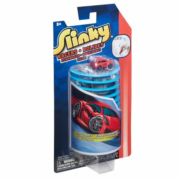 Slinky Mini Racer Car – Spiral Track Race Car Toy for Kids