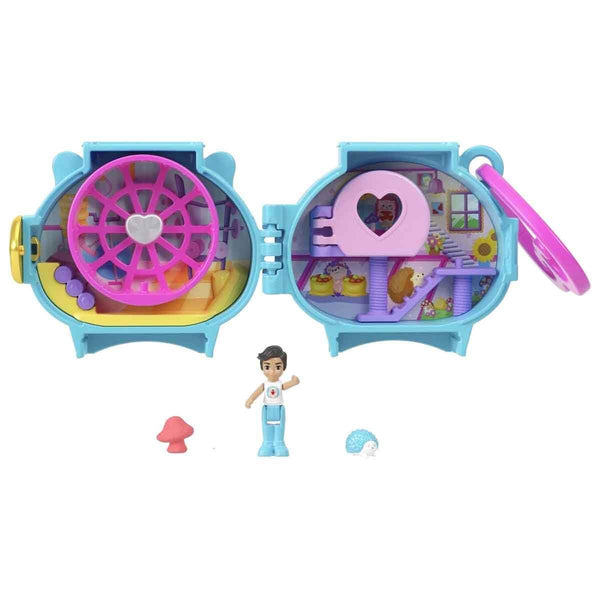 Polly Pocket Hedgehog Pet Compact Collectible Playset
