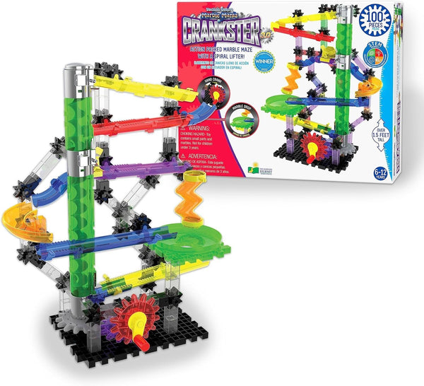 The Learning Journey Techno Gears Marble Mania Crankster 3.0 – 100+ Pieces