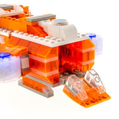 Laser Pegs Mars Shuttle – Light-Up Building Set with Sound
