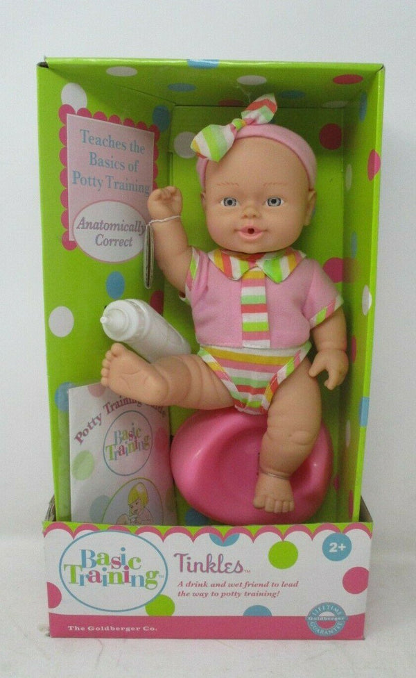 Goldberger Basic Training Tinkles Girl Doll – Potty Training Doll